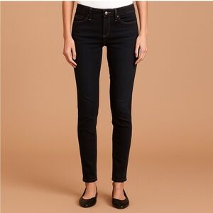 Mossimo Supply Co. Dark Blue Skinny Jeans Size 7